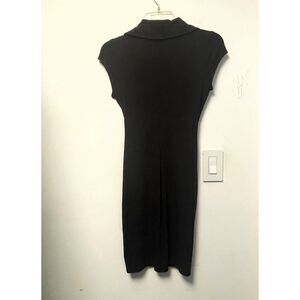 Cache Women Brown Cap Sleeve Dress